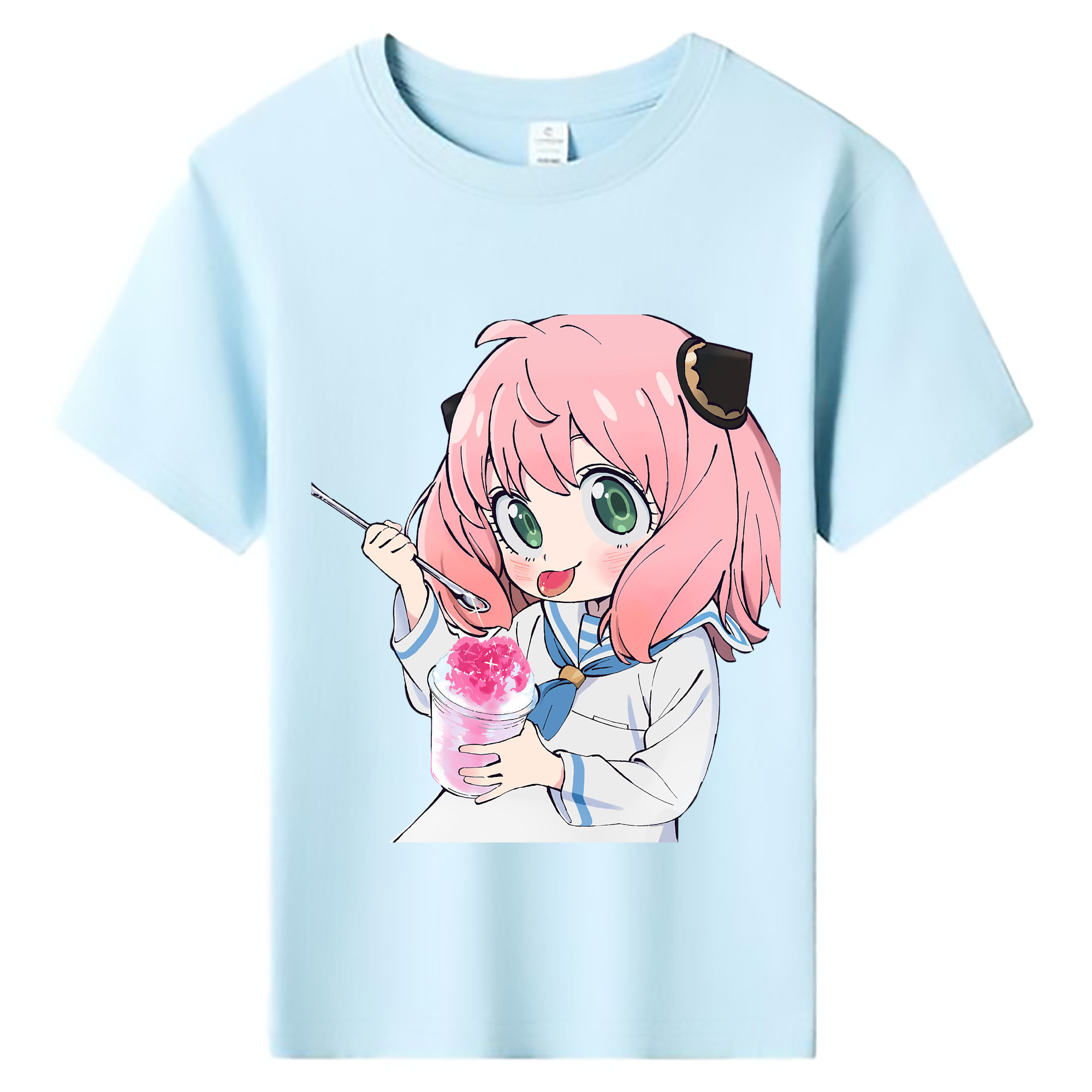（画像用） SPY×FAMILY间谍家家酒 綿100％キッズTシャツ（フロントプリント）